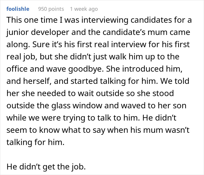 Overbearing Mother Keeps Speaking For Daughter During Partnered Project Work, Classmate At Wits End Overbearing Mother Keeps Speaking For Daughter During Partnered Project Work, Classmate At Wits End