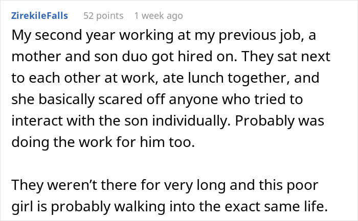 Overbearing Mother Keeps Speaking For Daughter During Partnered Project Work, Classmate At Wits End Overbearing Mother Keeps Speaking For Daughter During Partnered Project Work, Classmate At Wits End