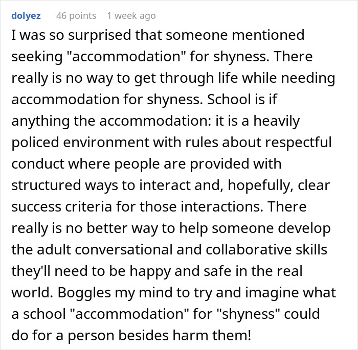 Overbearing Mother Keeps Speaking For Daughter During Partnered Project Work, Classmate At Wits End Overbearing Mother Keeps Speaking For Daughter During Partnered Project Work, Classmate At Wits End