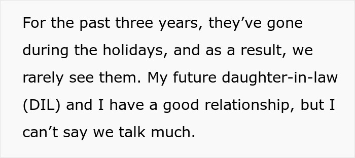 MIL Plans A Spite Trip After Son And DIL Reject Her, Then Acts Surprised By DIL’s Anger