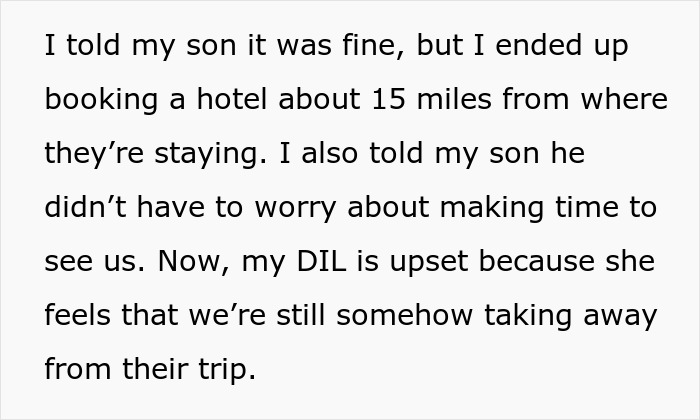 MIL Plans A Spite Trip After Son And DIL Reject Her, Then Acts Surprised By DIL’s Anger