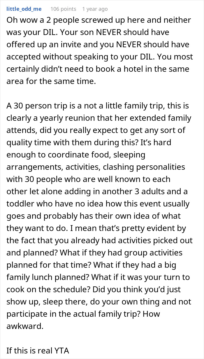 MIL Plans A Spite Trip After Son And DIL Reject Her, Then Acts Surprised By DIL’s Anger