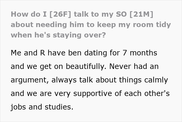 Lady Gets The Ick As She Has To Clean Up After BF, Wonders If Living With Him Is The Right Decision