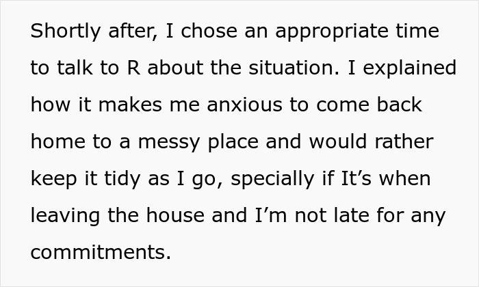 Lady Gets The Ick As She Has To Clean Up After BF, Wonders If Living With Him Is The Right Decision