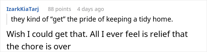 Lady Gets The Ick As She Has To Clean Up After BF, Wonders If Living With Him Is The Right Decision