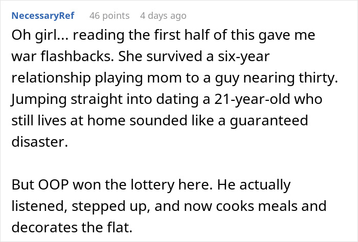 Lady Gets The Ick As She Has To Clean Up After BF, Wonders If Living With Him Is The Right Decision