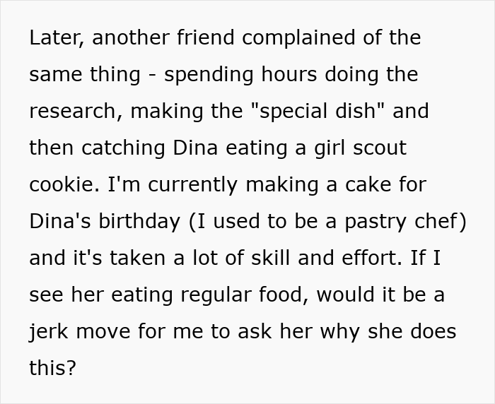 Picky Eater Justifies Her Whims With “Allergy,” Then Gets Caught Secretly Munching “Regular” Food Picky Eater Justifies Her Whims With “Allergy,” Then Gets Caught Secretly Munching “Regular” Food