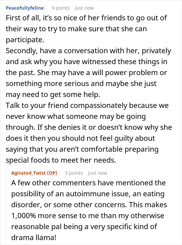 Picky Eater Justifies Her Whims With “Allergy,” Then Gets Caught Secretly Munching “Regular” Food Picky Eater Justifies Her Whims With “Allergy,” Then Gets Caught Secretly Munching “Regular” Food