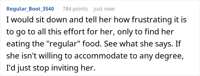 Picky Eater Justifies Her Whims With “Allergy,” Then Gets Caught Secretly Munching “Regular” Food Picky Eater Justifies Her Whims With “Allergy,” Then Gets Caught Secretly Munching “Regular” Food