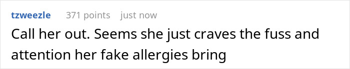 Picky Eater Justifies Her Whims With “Allergy,” Then Gets Caught Secretly Munching “Regular” Food Picky Eater Justifies Her Whims With “Allergy,” Then Gets Caught Secretly Munching “Regular” Food