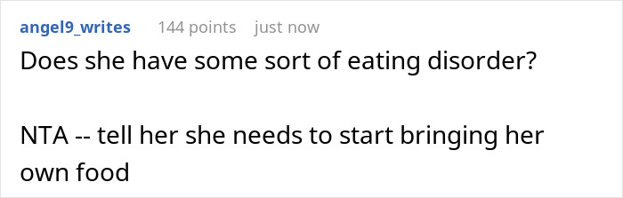 Picky Eater Justifies Her Whims With “Allergy,” Then Gets Caught Secretly Munching “Regular” Food Picky Eater Justifies Her Whims With “Allergy,” Then Gets Caught Secretly Munching “Regular” Food