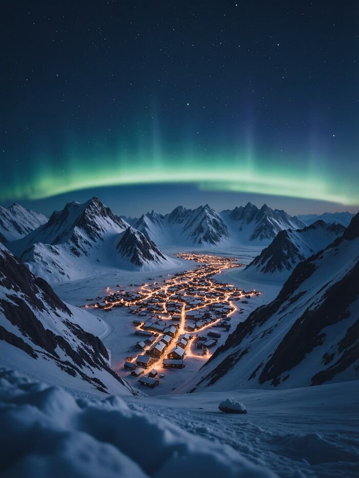 This Photographer Created 40 Unreal Landscapes And Wildlife Scenes Using AI