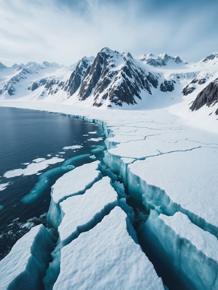 This Photographer Created 40 Unreal Landscapes And Wildlife Scenes Using AI