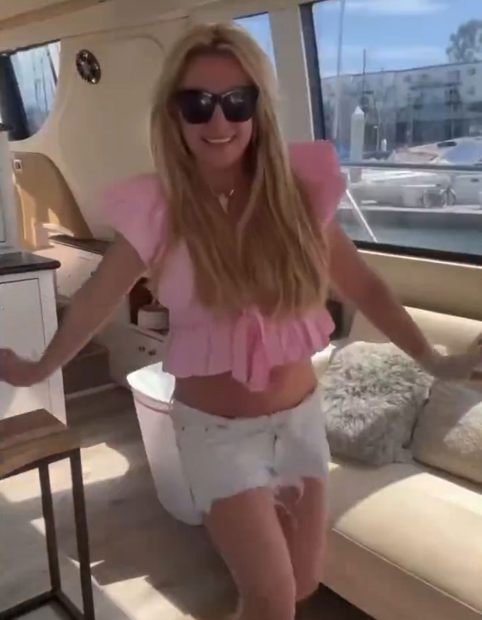 Britney Spears’ Clip From Yacht Day With Sons Sparks Conspiracy Theories After Fans Notice Odd Details