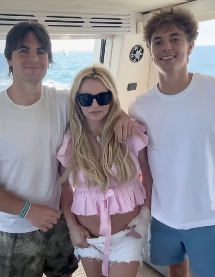 Britney Spears’ Clip From Yacht Day With Sons Sparks Conspiracy Theories After Fans Notice Odd Details