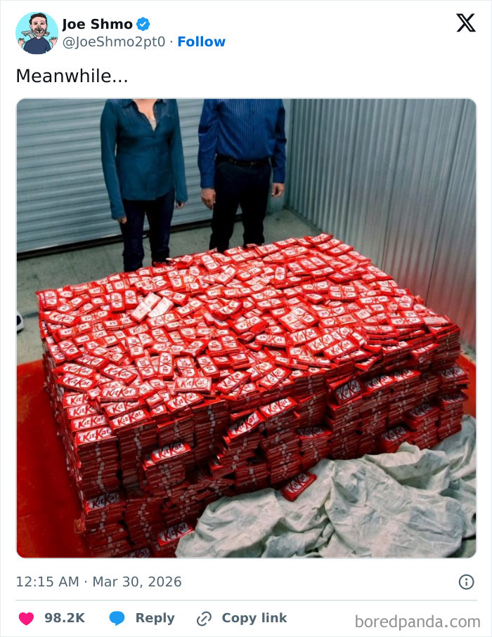 12 Tons Of KitKat Were Stolen, Here Are The Most Hilarious Responses To It 12 Tons Of KitKat Were Stolen, Here Are The Most Hilarious Responses To It