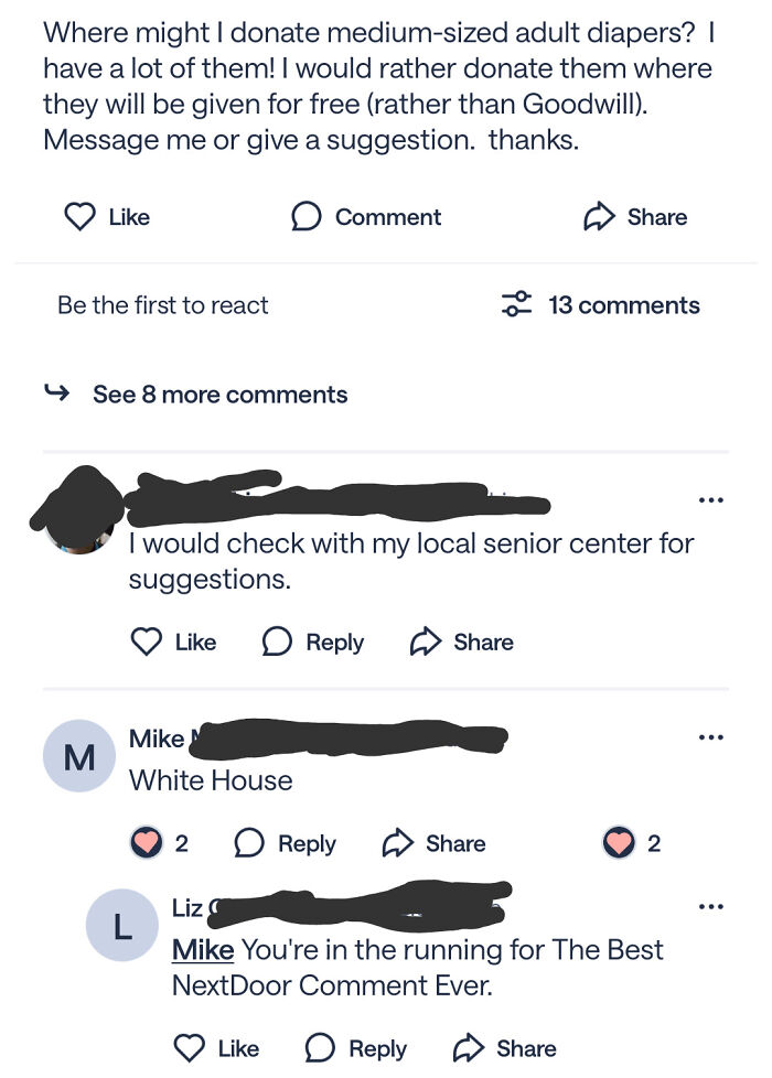 “If I Were President”: 83 Neighbors Who Wrote The Most Absurd, Chaotic And Funny Things On NextDoor (New Pics) “If I Were President”: 83 Neighbors Who Wrote The Most Absurd, Chaotic And Funny Things On NextDoor (New Pics)