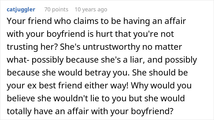 Woman Confused Why Friend Claims She Slept With Her BF When She Didn&rsquo;t