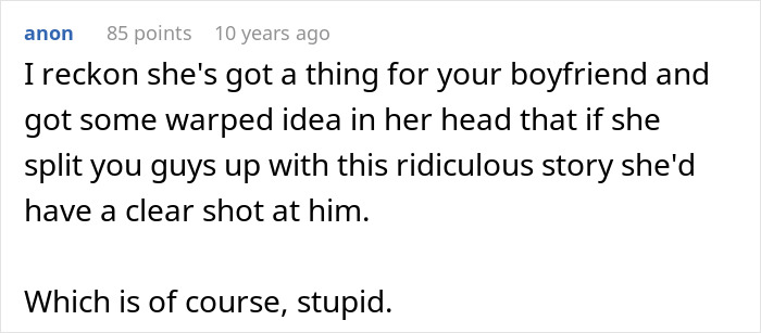 Woman Confused Why Friend Claims She Slept With Her BF When She Didn&rsquo;t