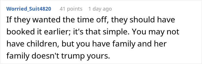 “Must Be Nice”: Coworkers Make Snarky Comments When Childfree Woman Refuses To Sacrifice Her PTO “Must Be Nice”: Coworkers Make Snarky Comments When Childfree Woman Refuses To Sacrifice Her PTO