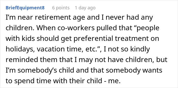 “Must Be Nice”: Coworkers Make Snarky Comments When Childfree Woman Refuses To Sacrifice Her PTO “Must Be Nice”: Coworkers Make Snarky Comments When Childfree Woman Refuses To Sacrifice Her PTO