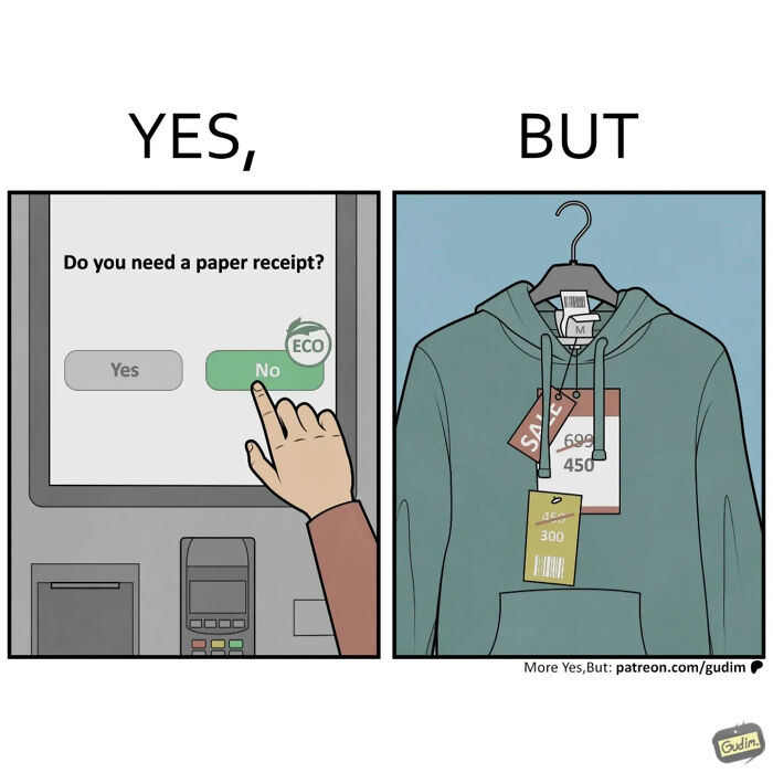 &ldquo;Yes, But&rdquo;: 30 Of Society’s Paradoxes Illustrated By Anton Gudim (New Pics)