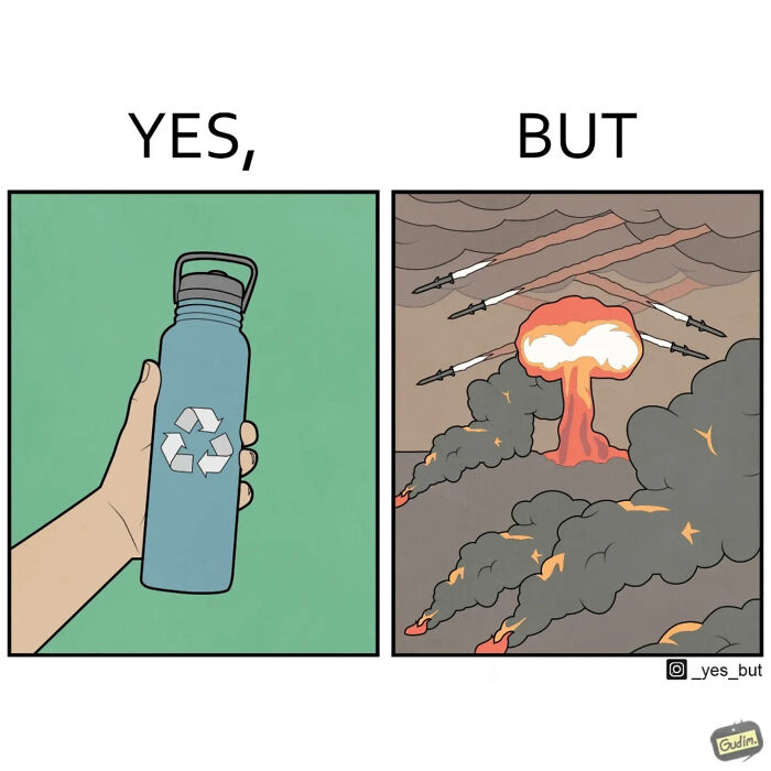 &ldquo;Yes, But&rdquo;: 30 Of Society’s Paradoxes Illustrated By Anton Gudim (New Pics)