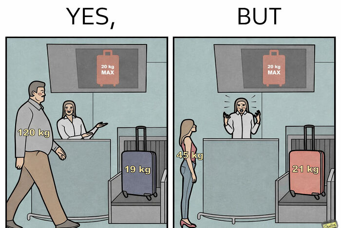 &ldquo;Yes, But&rdquo;: 30 Of Society’s Paradoxes Illustrated By Anton Gudim (New Pics)