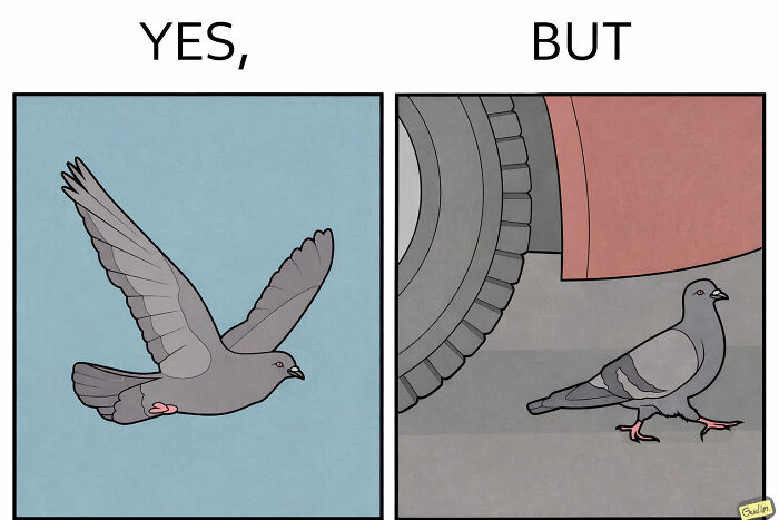 &ldquo;Yes, But&rdquo;: 30 Of Society’s Paradoxes Illustrated By Anton Gudim (New Pics)
