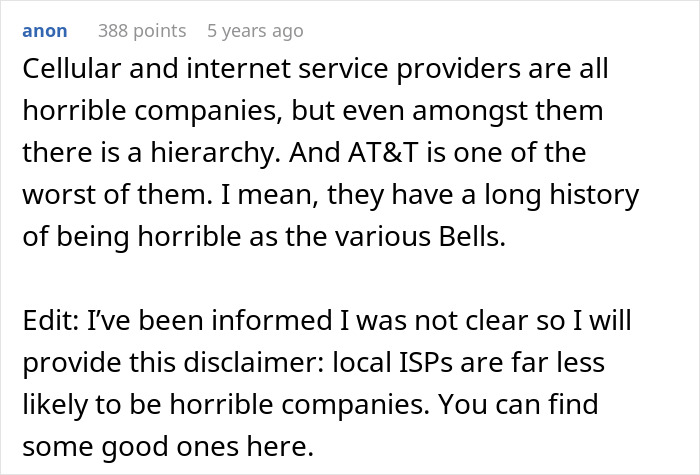 AT&T Tries To Rob City Councilman Of $139, Ends Up With $72K Loss Per Year After His Clever Revenge