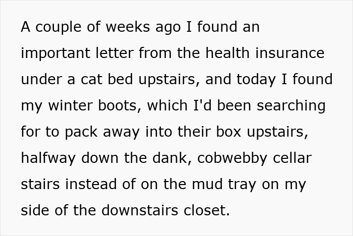 Woman At Her Wits&rsquo; End As Hubby Keeps Rearranging And Hiding Her Stuff, Literally Has To Lock It Up