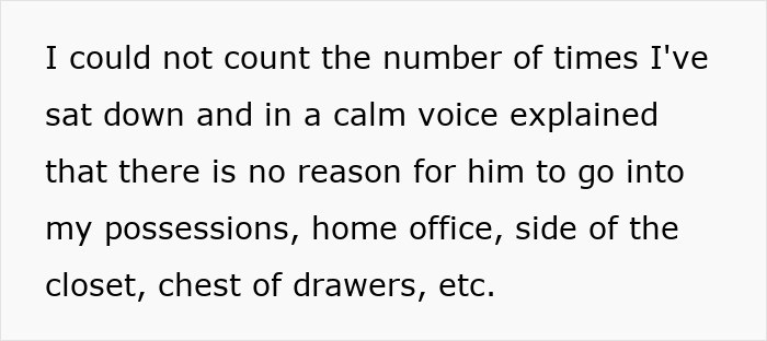 Woman At Her Wits&rsquo; End As Hubby Keeps Rearranging And Hiding Her Stuff, Literally Has To Lock It Up