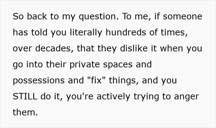 Woman At Her Wits&rsquo; End As Hubby Keeps Rearranging And Hiding Her Stuff, Literally Has To Lock It Up