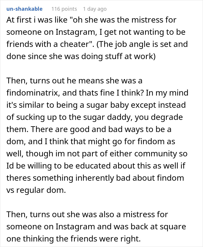 Woman Torn Between Loyalty And Career After Friend Gets Fired Over Controversial Online Work