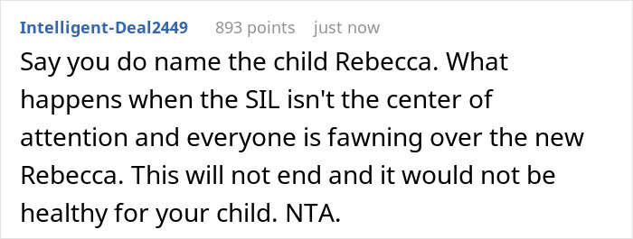 Spoiled Aunt Wants Niece To Be Named After Her, Raises Hell After BIL Says No Way And Snubs Her