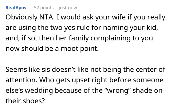 Spoiled Aunt Wants Niece To Be Named After Her, Raises Hell After BIL Says No Way And Snubs Her
