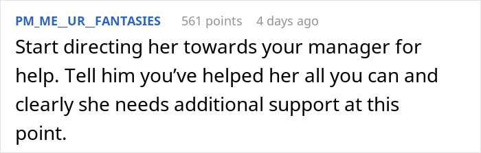 Hard Worker Stuck Mentoring New Hire Who Took Her Job, Fed Up After A Year Of Holding Their Hand Hard Worker Stuck Mentoring New Hire Who Took Her Job, Fed Up After A Year Of Holding Their Hand
