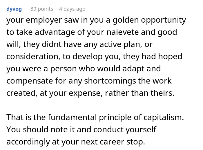 Hard Worker Stuck Mentoring New Hire Who Took Her Job, Fed Up After A Year Of Holding Their Hand Hard Worker Stuck Mentoring New Hire Who Took Her Job, Fed Up After A Year Of Holding Their Hand