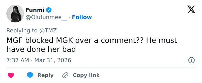 “She’s Really Done”: MGK Under Fire After Megan Fox Blocks Him Following His Thirsty Comments