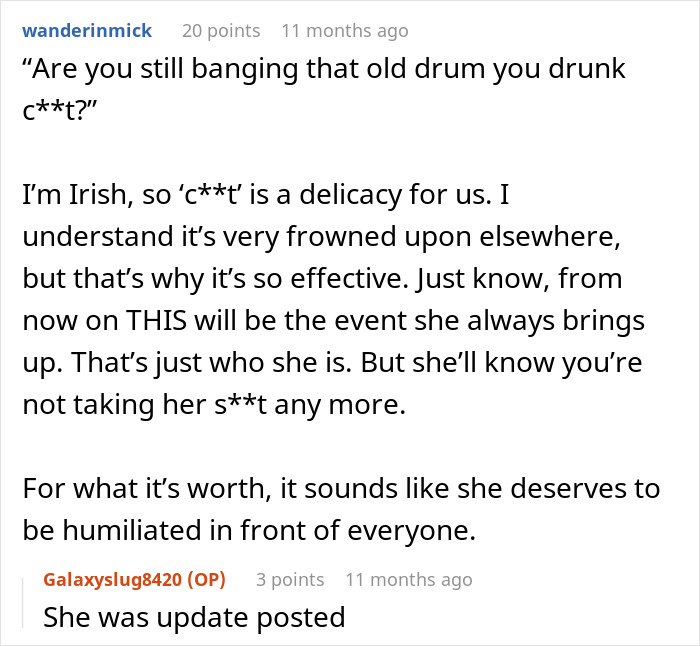 People Suggest Comebacks For This Woman Who Hates Her Aunt, Family Finds The Post And Does The Job For Her People Suggest Comebacks For This Woman Who Hates Her Aunt, Family Finds The Post And Does The Job For Her