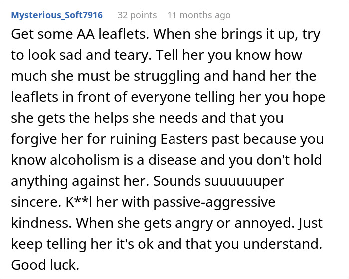 People Suggest Comebacks For This Woman Who Hates Her Aunt, Family Finds The Post And Does The Job For Her People Suggest Comebacks For This Woman Who Hates Her Aunt, Family Finds The Post And Does The Job For Her