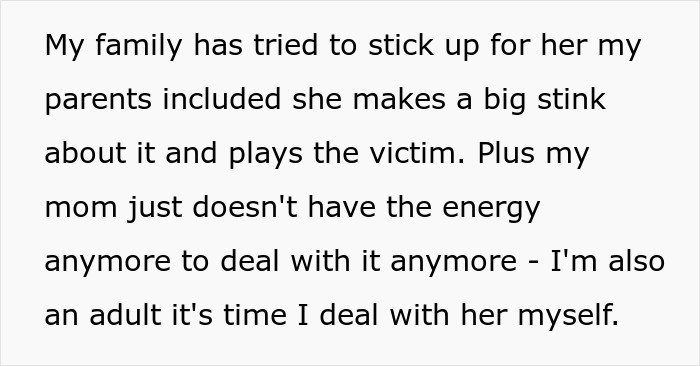People Suggest Comebacks For This Woman Who Hates Her Aunt, Family Finds The Post And Does The Job For Her People Suggest Comebacks For This Woman Who Hates Her Aunt, Family Finds The Post And Does The Job For Her