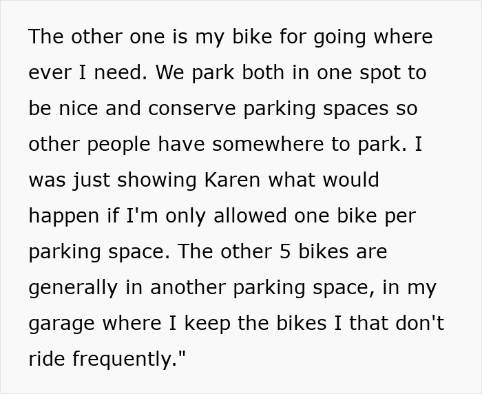 Woman Uses Her Wit And All 7 Motorcycles To Teach Annoying Neighbor A Lesson About &ldquo;Fair&rdquo; Parking