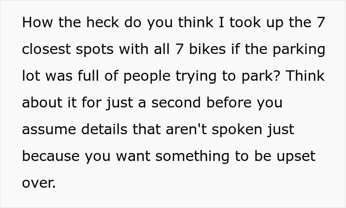 Woman Uses Her Wit And All 7 Motorcycles To Teach Annoying Neighbor A Lesson About &ldquo;Fair&rdquo; Parking