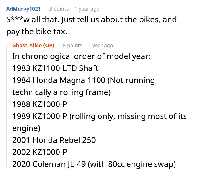 Woman Uses Her Wit And All 7 Motorcycles To Teach Annoying Neighbor A Lesson About &ldquo;Fair&rdquo; Parking