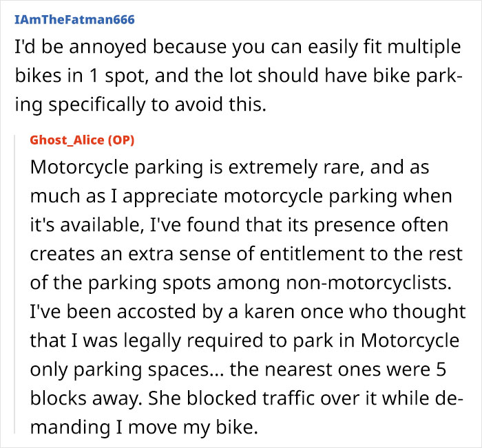 Woman Uses Her Wit And All 7 Motorcycles To Teach Annoying Neighbor A Lesson About &ldquo;Fair&rdquo; Parking