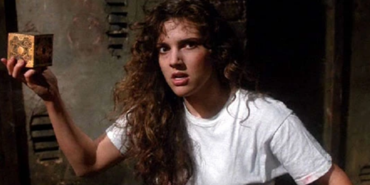 Ashley Laurence as Kirsty Cotton in Hellraiser