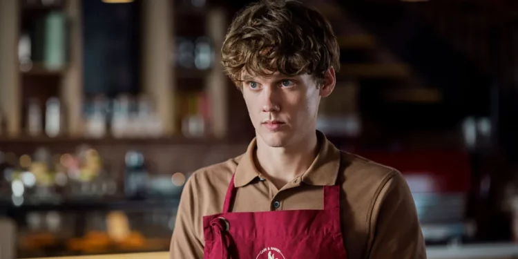 Hunter Doohan as the character Tyler Galpin