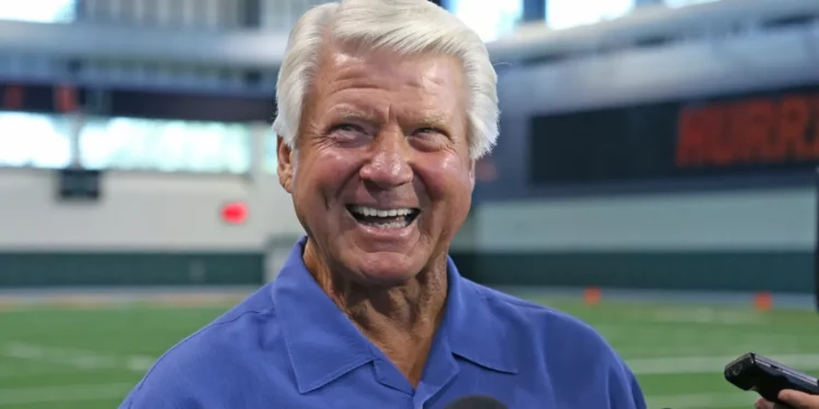  American football coach and broadcaster Jimmy Johnson