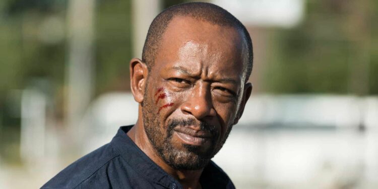 Lennie James in his role as Morgan Jones